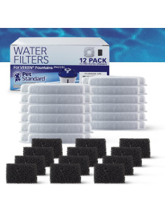 Filtros de Agua PET STANDARD para Fuente VEKEN 2.8L - Paquete de 12 2