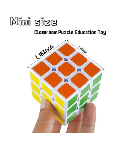 Paquete de 48 Mini Cubos de Rompecabezas Mano Peluda 3 cm 2