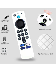 Funda de Control Remoto Firestick 4K GMXT Silicona Antideslizante 2