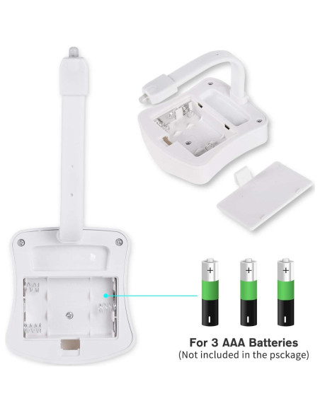 Luz Nocturna para Inodoro Aanrasey LED 8 Colores Sensor Movimiento
