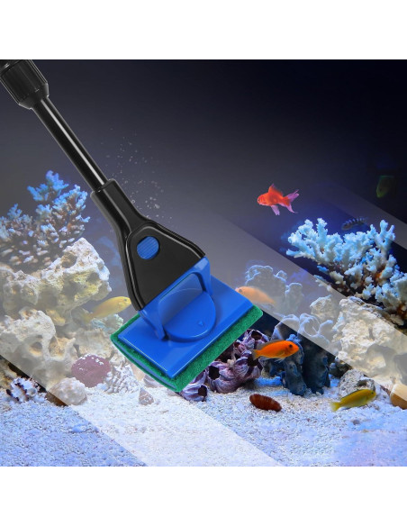 Kit de Limpieza de Acuarios AQUANEAT 5 en 1 con Mango Ajustable