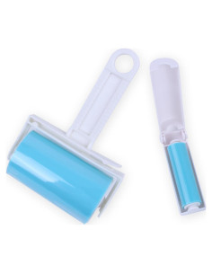 Juego de rodillo adhesivo reutilizable iLifeTech azul 17x10x5.2cm