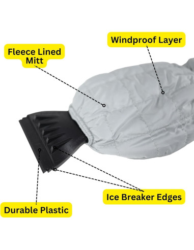 Rascador de Hielo con Mitón Aislante Harrier Hardware