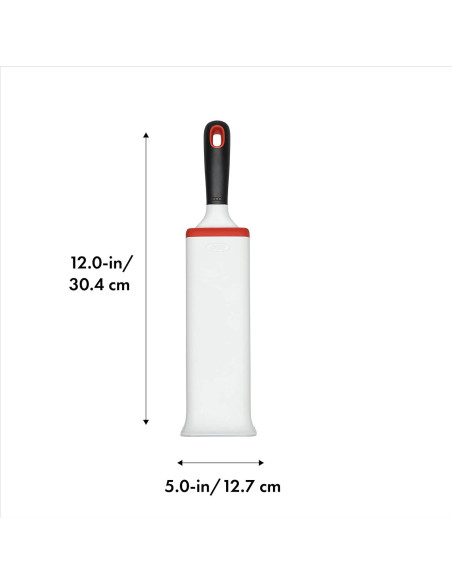 Cepillo Quitapelusas OXO FurLifter Blanco con Base Autolimpiante