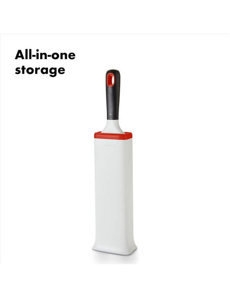 Cepillo Quitapelusas OXO FurLifter Blanco con Base Autolimpiante