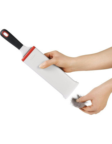 Cepillo Quitapelusas OXO FurLifter Blanco con Base Autolimpiante