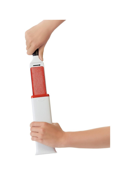 Cepillo Quitapelusas OXO FurLifter Blanco con Base Autolimpiante