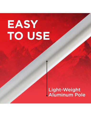 Cepillo de Nieve Mallory MAXX 2 Paquete 35" (88.9 cm)