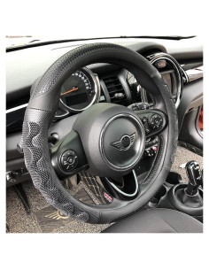 Funda de Volante PINCTROT Antideslizante Universal 37-38 cm Negro