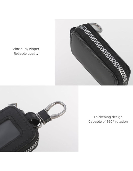 Funda de Llave de Coche Universal KAEZDD de Cuero Premium