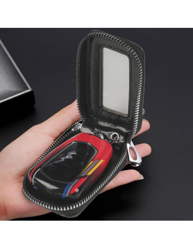Funda de Llave de Coche Universal KAEZDD de Cuero Premium