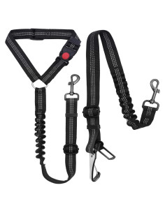Cinturón de Seguridad para Perros Junreox Ajustable 38-89 cm