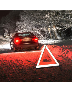 Kit de Triángulo de Seguridad Aikko 3 Piezas Reflectantes 2