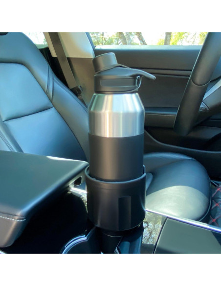 Expansor de Soporte para Taza de Auto Swigzy Negro Ajustable