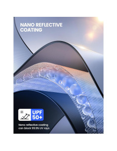 Cubierta Solar para Parabrisas Lamicall 162.56x86.36cm UV 240T 2