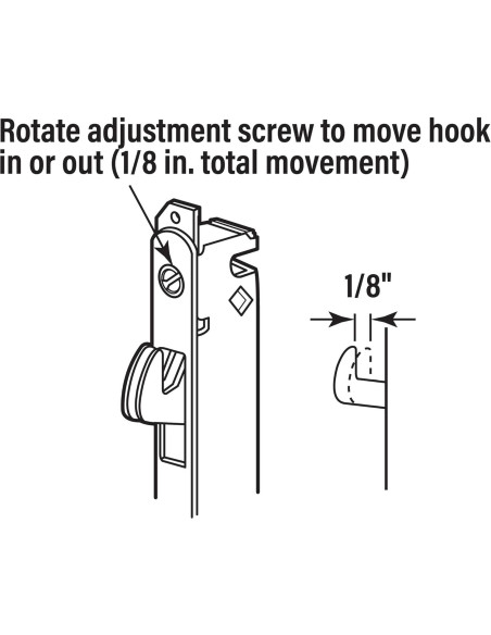Cerradura de Mortaja Prime-Line E 2199 Acero Inoxidable 9.37 cm