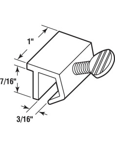 Cerradura de Seguridad para Ventanas Deslizantes Prime-Line - Paquete de 4 2