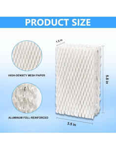 4 Filtros de Reemplazo para Humidificador GZJoSum WF813 2