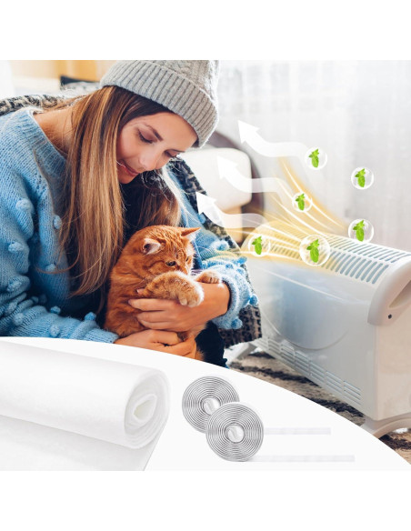 Kit de Filtros de Aire Fasmov 248.9x45.7cm Electroestáticos