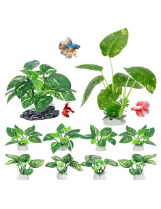 Plantas de Acuario de Seda MyLifeUNIT - 10 Piezas Decorativas