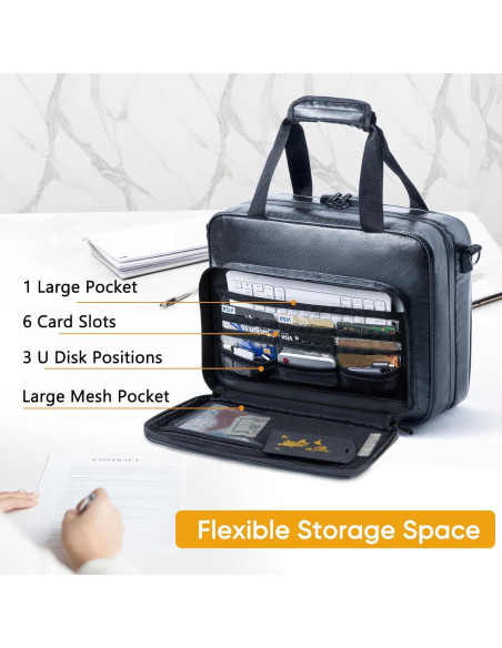 Bolsa de Documentos a Prueba de Fuego FRECOLSH 35.56x26.67cm