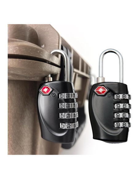 2 Candados de Combinación Aprobados por TSA LAFENLIN