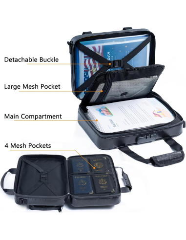 Bolsa de Documentos a Prueba de Fuego FRECOLSH 35.56x26.67cm