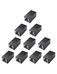 Acoplador de Red DARKROCK RJ45 para Cat7/Cat6/Cat5e/Cat5