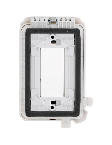 Cubierta de Enchufe Eléctrico TayMac ML500W 1 Gang Extra Fuerte