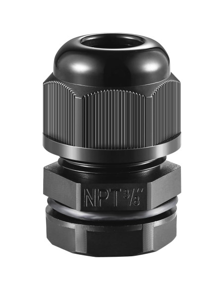 50 Juntas de Cable de Nylon IP68 RTHIEAI 3/8" a Prueba de Agua