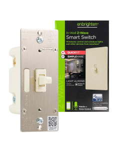 Interruptor de Luz Inteligente Enbrighten Z-Wave Plus 14293