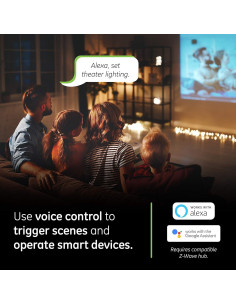 Interruptor de Luz Inteligente Enbrighten Z-Wave Plus 14293 2