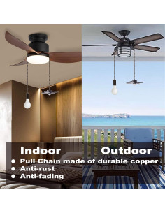 Extensiones de Cadena de Tirar para Ventilador SKYVIEW 34.5 cm 2