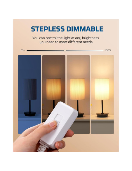 Regulador Enchufable DEWENWILS para Lámparas LED y CFL - 2 Paquete Regulador Enchufable DEWENWILS para Lámparas LED y CFL - 2 Paquete