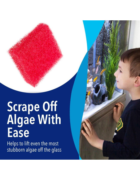 Limpiadores de Acuario Suministros para Mascotas Evergreen - 4 Piezas