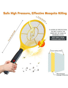 Raqueta Eléctrica para Moscas DEVOGUE DVG001 44.7cm 2