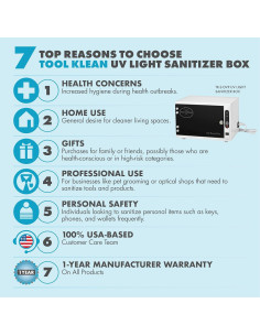 Caja Desinfectante UV Profesional TK-2-OVP - 35.5x20.3cm 2