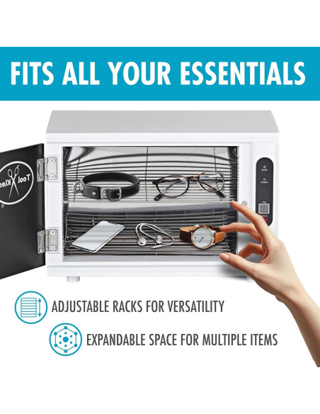 Caja Desinfectante UV Profesional TK-2-OVP - 35.5x20.3cm