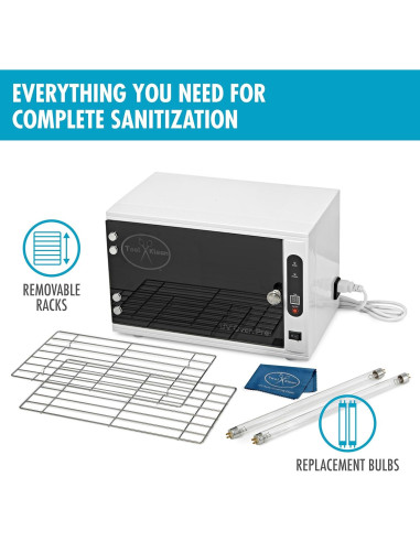 Caja Desinfectante UV Profesional TK-2-OVP - 35.5x20.3cm