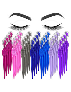 Juego de 28 Cuchillas Afeitadoras de Cejas Mudder - Multifuncional