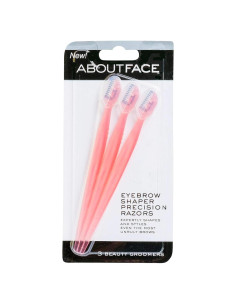 Afeitadora Facial Acerca de la Cara - 3 Piezas, Exfoliación Suave