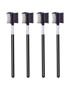 4 Piezas Cepillo y Peine de Cejas y Pestañas Yoizyfree