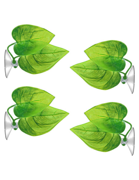 Almohadilla de Hoja URATOT para Peces Betta - 4 Piezas Almohadilla de Hoja URATOT para Peces Betta - 4 Piezas