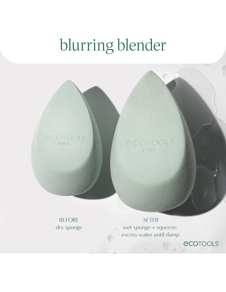 Esponja de Maquillaje EcoTools Blurring Blender 1 Cuenta Verde