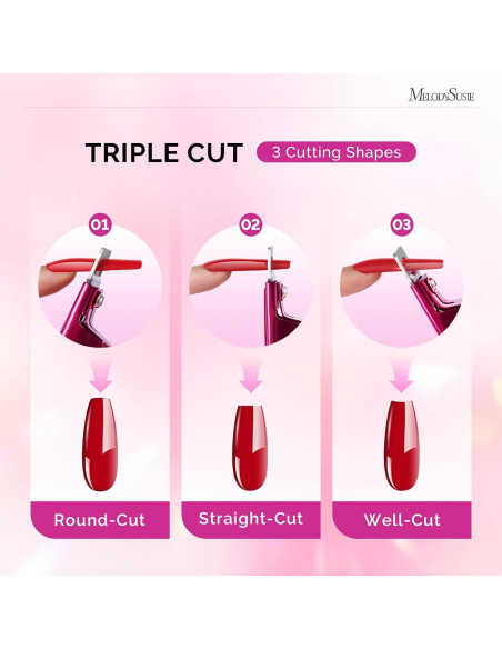 Cortador de Uñas Acrílicas MelodySusie Ajustable 18cm