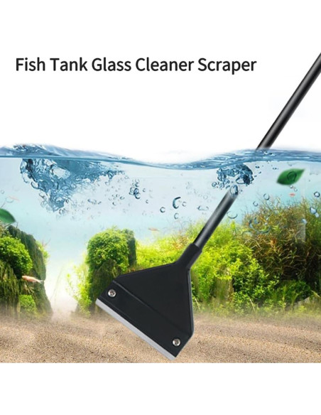 Rascador de Algas para Acuario Jusuo 65cm con 5 Cuchillas