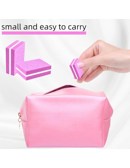 50 Esponjas Pulidoras para Uñas TKYZMS 100/180 Grit Doble Cara