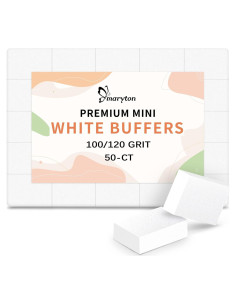 Bloques de Pulido de Uñas Maryton 100/120 Grano - 50 Unidades
