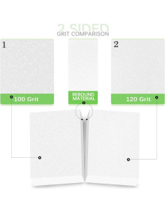 Bloques de Pulido de Uñas Maryton 100/120 Grano - 50 Unidades 2