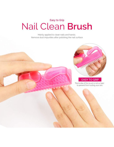 Kit Removedor de Esmalte de Uñas Teenitor - 10 Clips, 115 Almohadillas